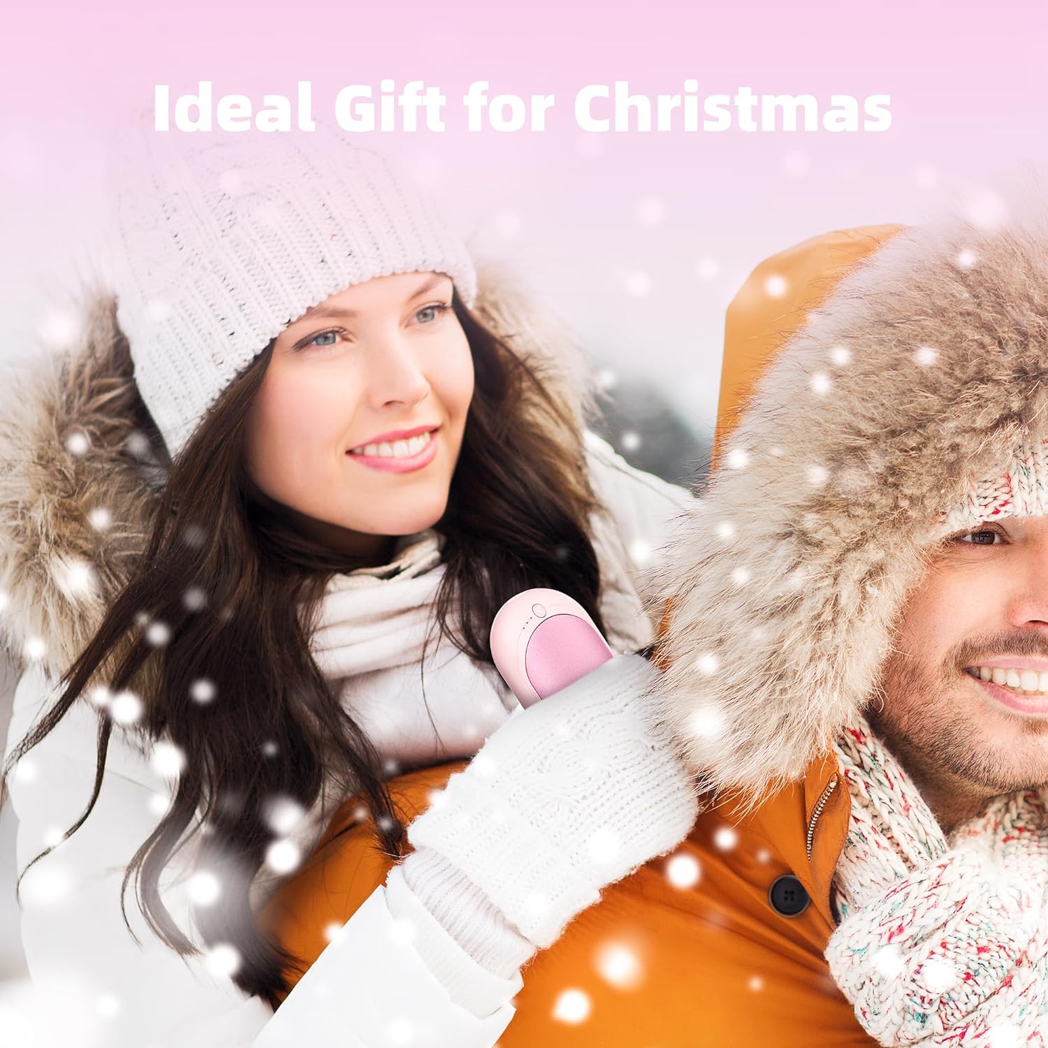 Xtao 2-Pack Hand Warmer Rechargeable, Upgraded 2-in-1 6000mAh Electric Hand Warmers, Portable USB Reusable Handwarmer, for Outdoor Camping, Skiing, Hunting, Golf, Gift for Women Kid or Reno Patient Xtao 2-Pack Hand Warmer Rechargeable, Upgraded 2-in-1 6000mAh Electric Hand Warmers, Portable USB Reusable Handwarmer, for Outdoor Camping, Skiing, Hunting, Golf, Gift for Women Kid or Reno Patient
